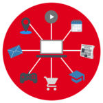 Digital Transformation Engage Customers Icon
